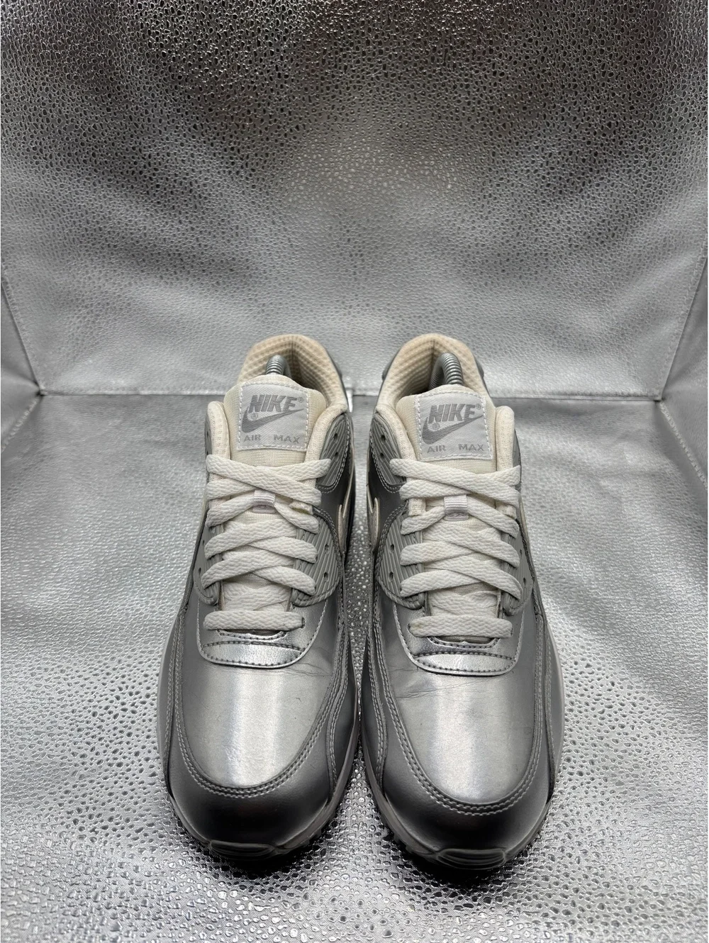 Nike air max 90 GS metallic sliver